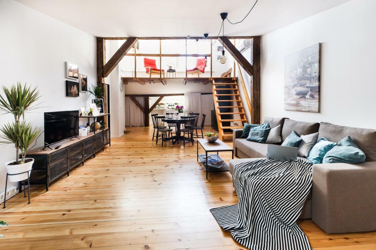Cozy Studio Mansard Riga Old Town Aptartment, Ac Exterior photo