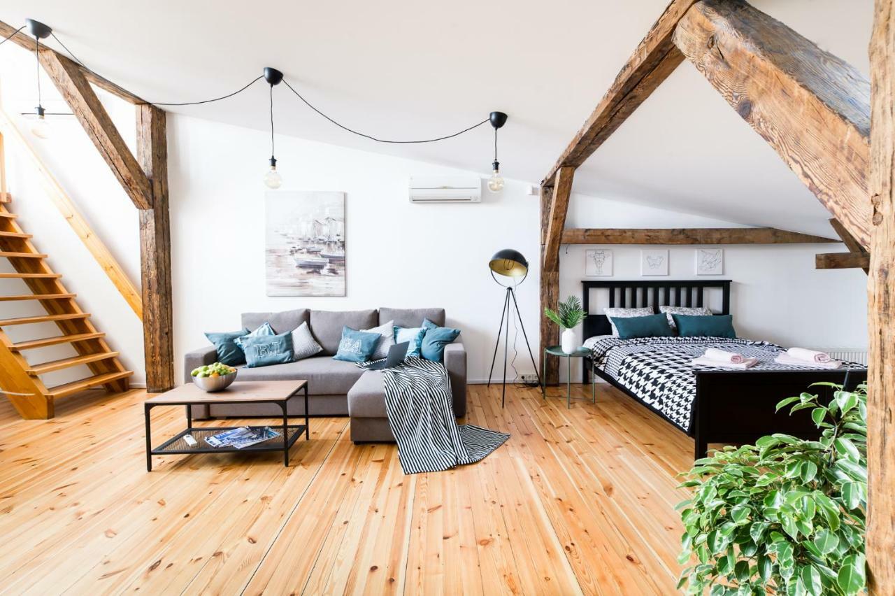 Cozy Studio Mansard Riga Old Town Aptartment, Ac Exterior photo