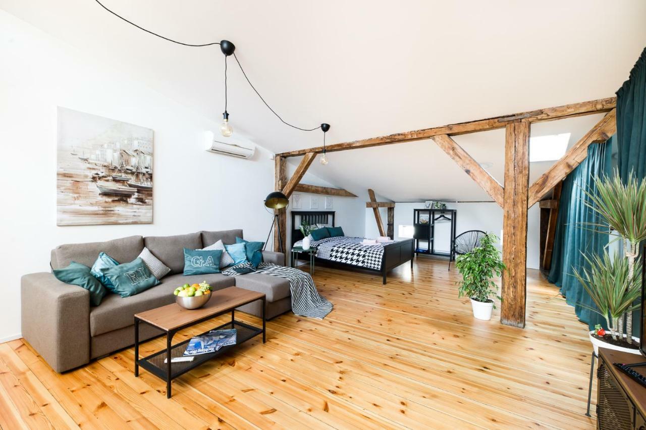 Cozy Studio Mansard Riga Old Town Aptartment, Ac Exterior photo