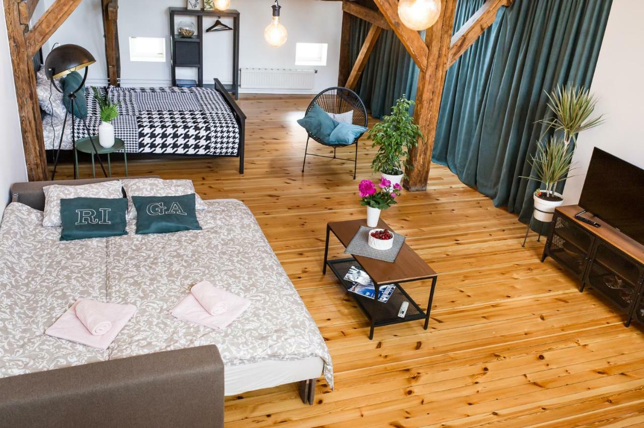 Cozy Studio Mansard Riga Old Town Aptartment, Ac Exterior photo